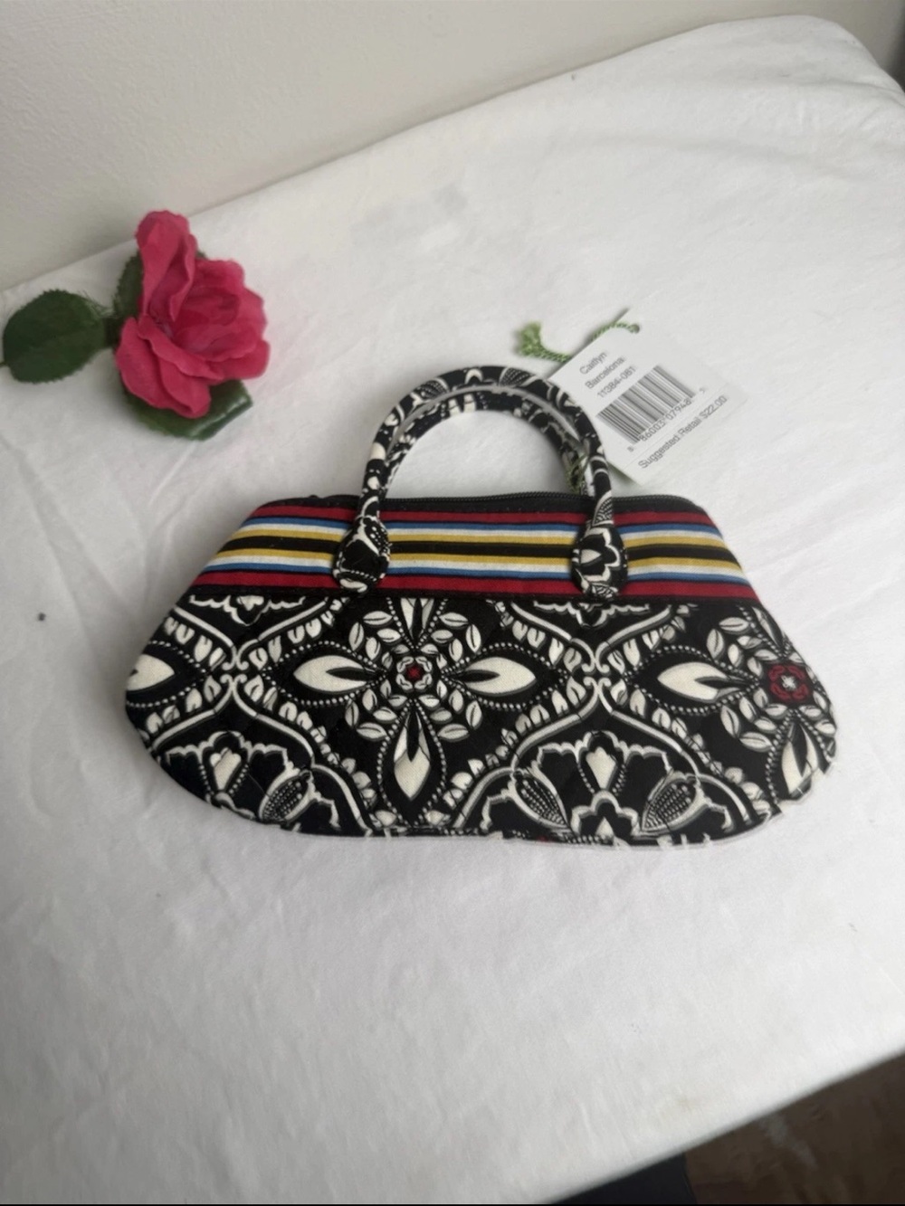 NWT Vera Bradley Barcelona Caitlyn Mini Purse Retired Pattern